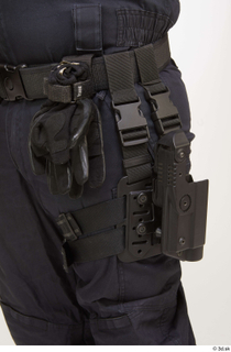  Photos Michael Summers Cop detail of uniform leg lower body revolver holster 0001.jpg